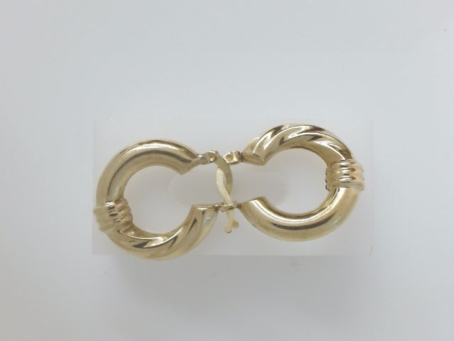 10k Yellow Gold Argollas 2.5g