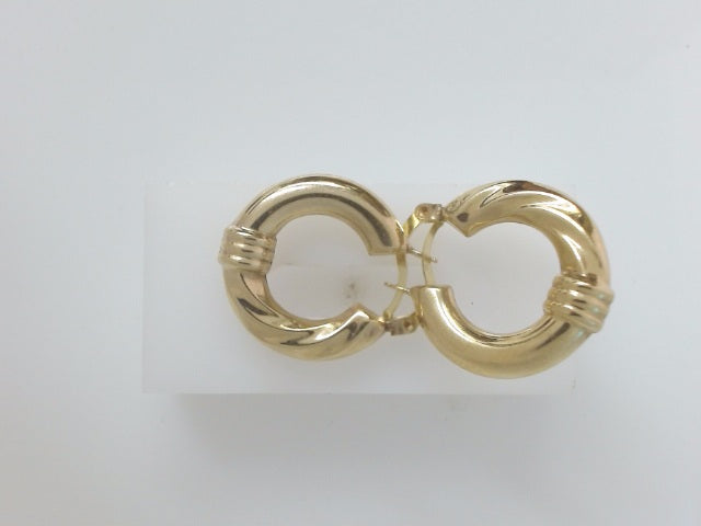10k Yellow Gold Argollas 2.4g