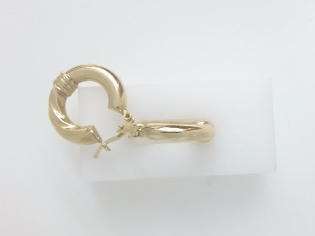 10k Yellow Gold Argollas 2.3g