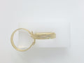 10k Yellow Gold Argollas 2.5g