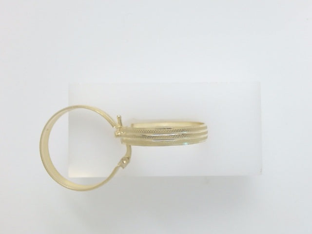 10k Yellow Gold Argollas 2.5g