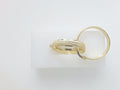 10k Yellow Gold Argollas 2.7g