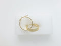 10k Yellow Gold Argollas 2.1g