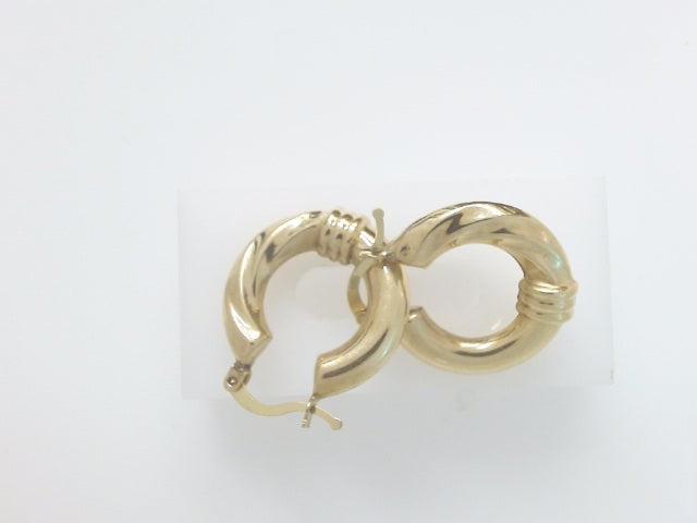 10k Yellow Gold Argollas 2.5g