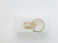 10k Yellow Gold Argollas 2.3g