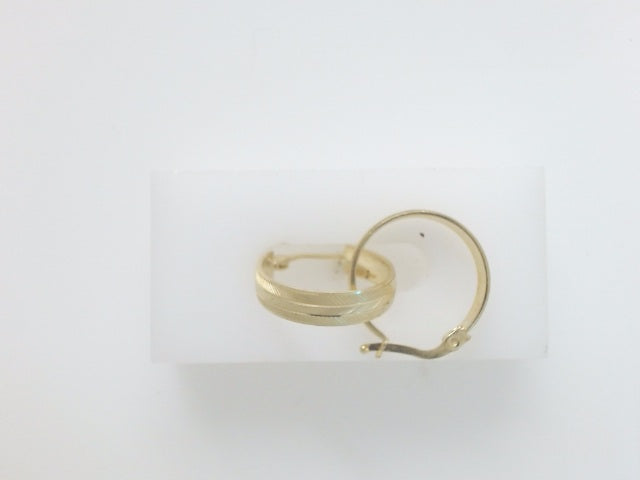 10k Yellow Gold Argollas 2.3g
