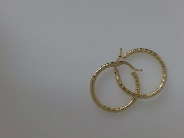 10k Yellow Gold Argollas 2.4g