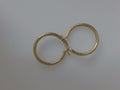 10k Yellow Gold Argollas 2.6g
