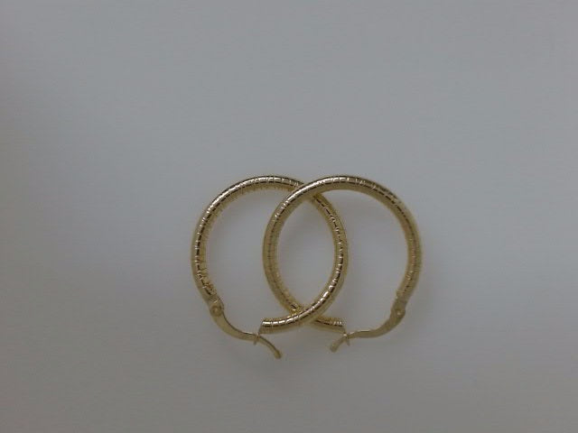 10k Yellow Gold Argollas 2.5g