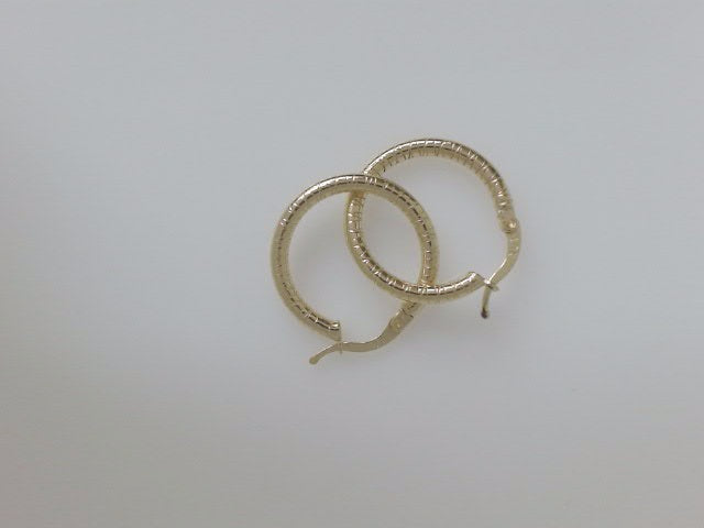 10k Yellow Gold Argollas 2.3g
