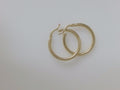 10k Yellow Gold Argollas 2.6g