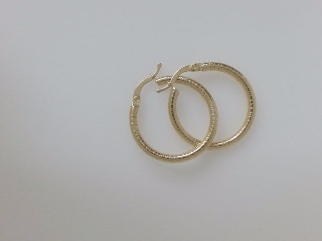 10k Yellow Gold Argollas 2.6g