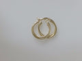 10k Yellow Gold Argollas 2.9g