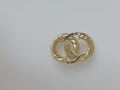 10k Yellow Gold Argollas 4.3g