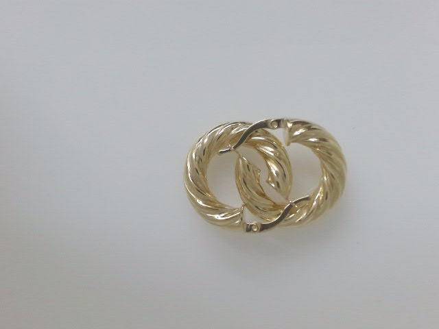 10k Yellow Gold Argollas 4.3g