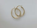 10k Yellow Gold Argollas 3.4g