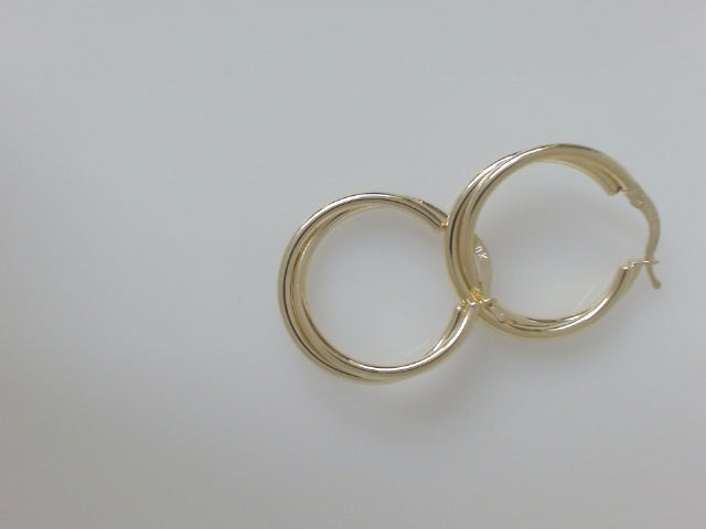 10k Yellow Gold Argollas 3.4g