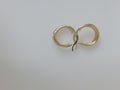 10k Yellow Gold Argollas 2.3g