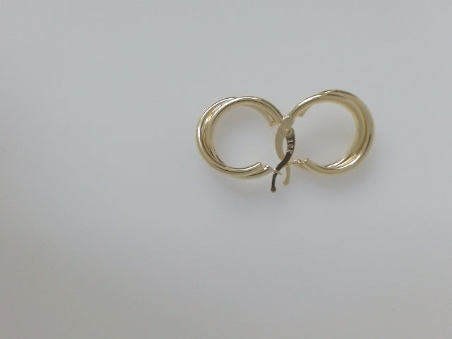 10k Yellow Gold Argollas 2.3g