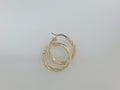 10k Yellow Gold Argollas 2.4g