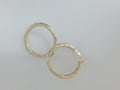10k Yellow Gold Argollas 2.8g