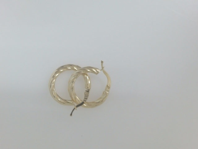 10k Yellow Gold Argollas 2g
