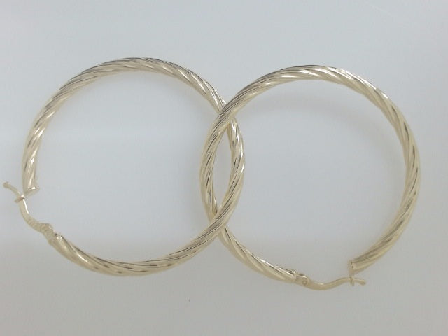 10k Yellow Gold Argollas 4.6g