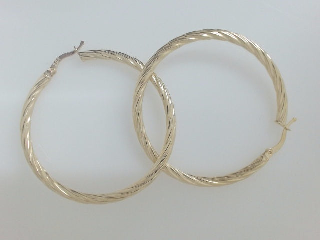 10k Yellow Gold Argollas 4.5g