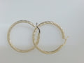 10k Yellow Gold Argollas 3.7g
