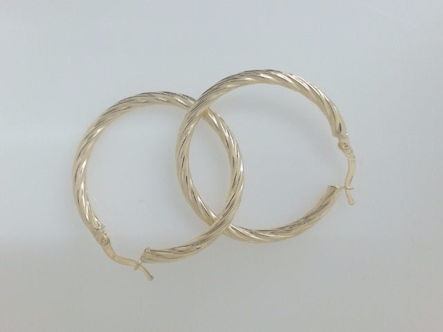 10k Yellow Gold Argollas 3.7g