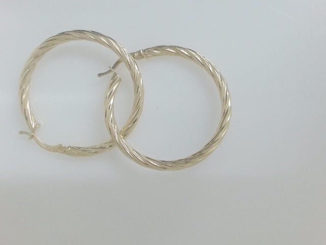 10k Yellow Gold Argollas 3.7g