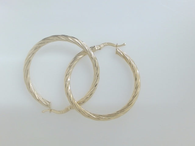 10k Yellow Gold Argollas 3.7g