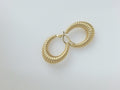 18k Yellow Gold Argollas 3g
