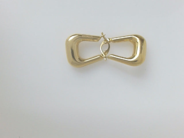 18k Yellow Gold Argollas 2.3g