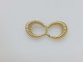 18k Yellow Gold Argollas 3g
