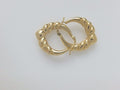 18k Yellow Gold Argollas 4.9g