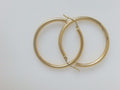 18k Yellow Gold Argollas 4.4g