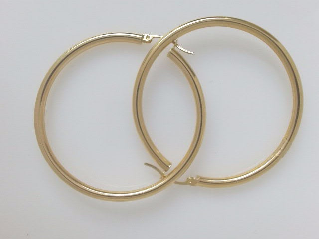 18k Yellow Gold Argollas 6g