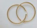 18k Yellow Gold Argollas 5.4g