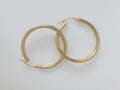 18k Yellow Gold Argollas 3.9g