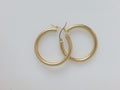 18k Yellow Gold Argollas 3.3g