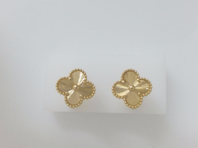 18k Yellow Gold Women's Aretes 6.6g