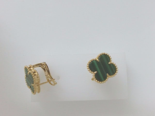 18k Yellow Gold Women's Aretes 7.7g