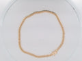 14k Yellow Gold Cadena Cubana Solida De Fabrica Cirrie De Caja 47.8g