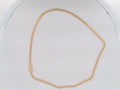 14k Yellow Gold Cadena Cubana Solida De Fabrica Cirrie De Caja 25.4g
