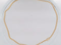 14k Yellow Gold Cadena Cubana Solida De Fabrica Cirrie De Caja 33.4g
