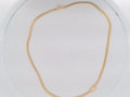 14k Yellow Gold Cadena Cubana Solida De Fabrica Cirrie De Caja 28.1g