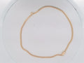 14k Yellow Gold Cadena Cubana Solida De Fabrica Cirrie De Caja 25.5g