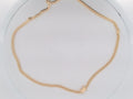 14k Yellow Gold Cadena Cubana Solida De Fabrica Cirrie De Caja 43.4g