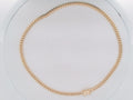 14k Yellow Gold Cadena Cubana Solida De Fabrica Cirrie De Caja 59.1g